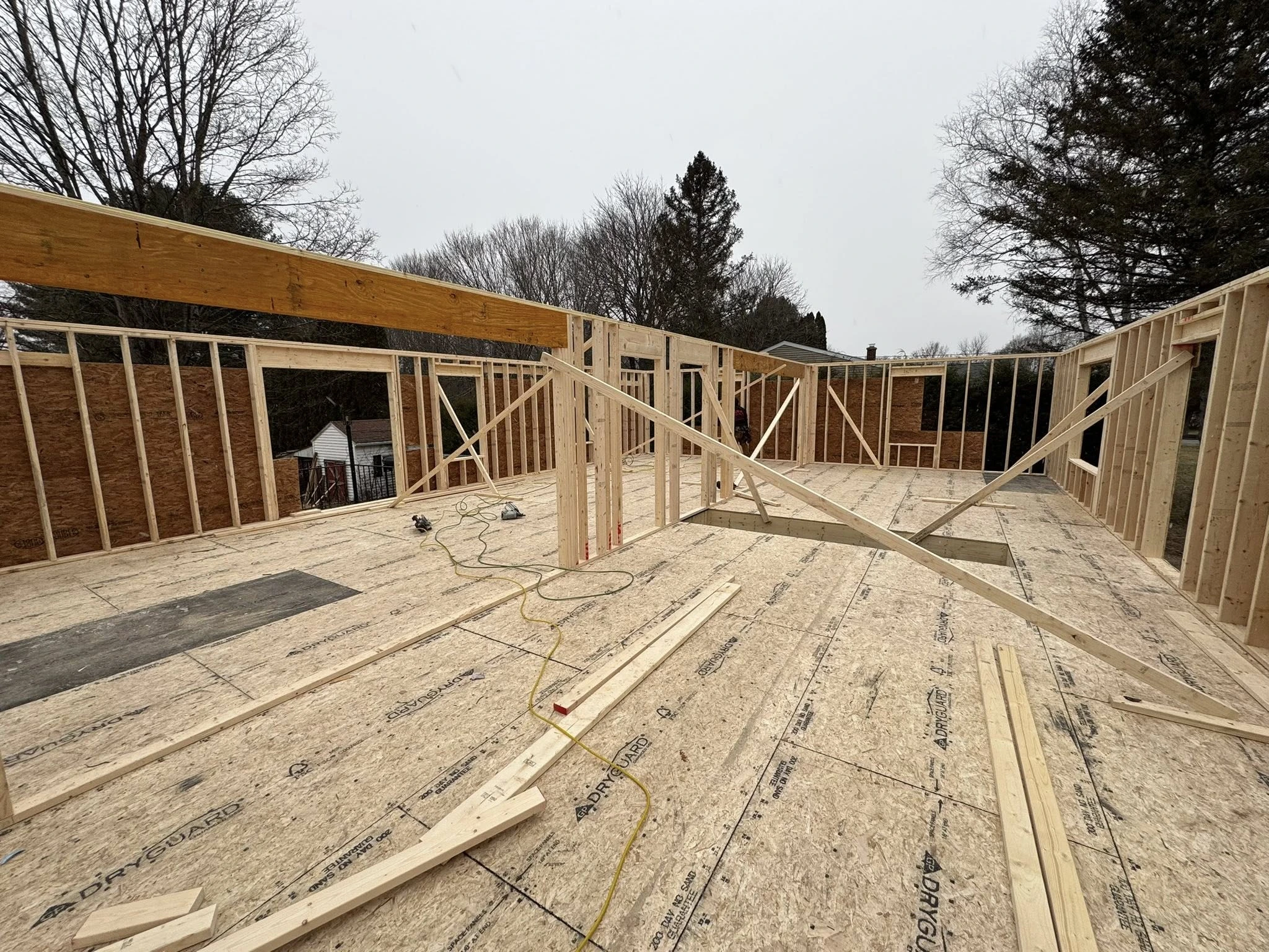 Home addition in Hebron, CT