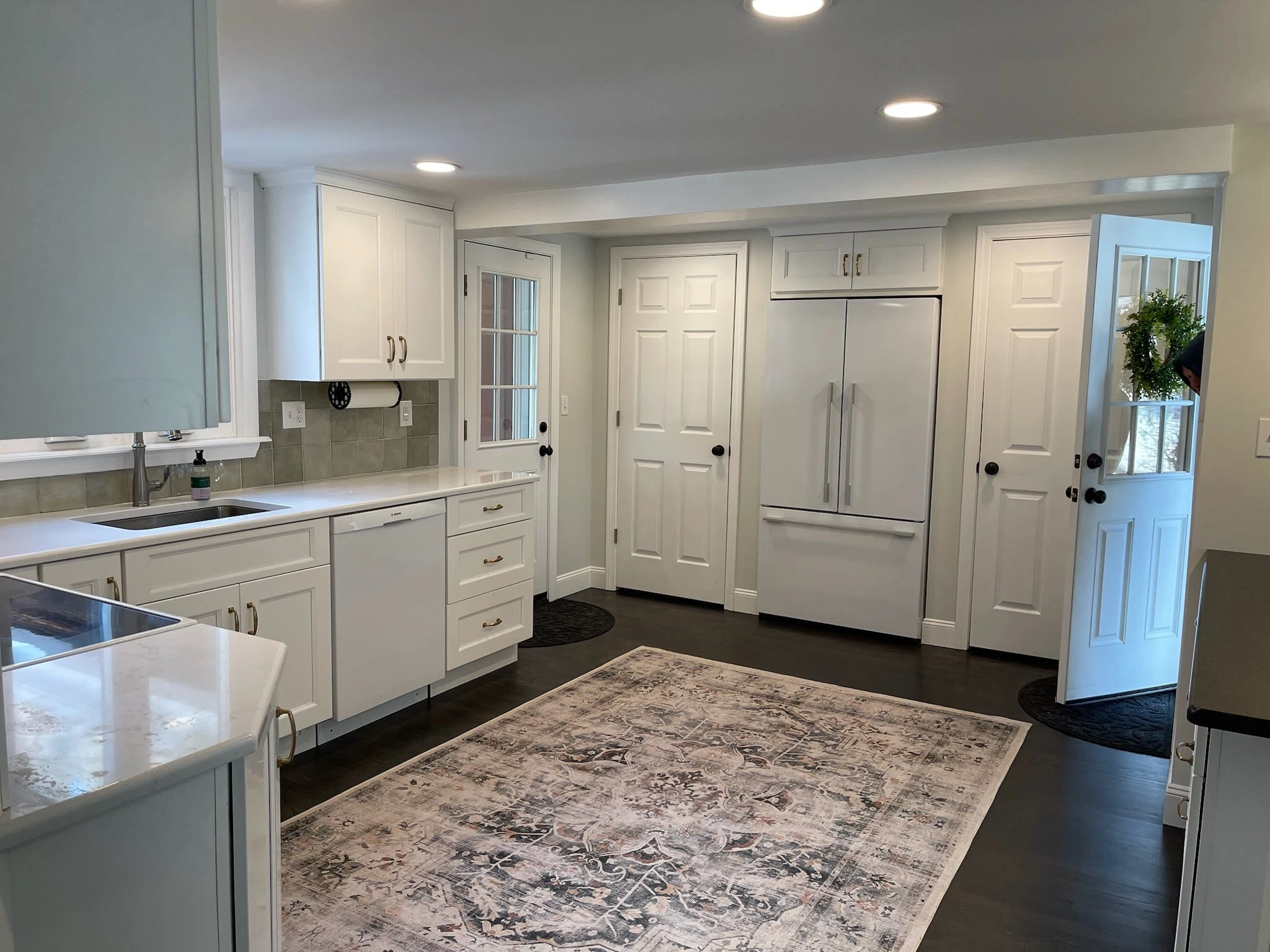 Professional whole home renovation kitchen